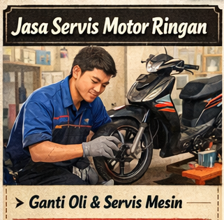 Jasa Servis Motor Ringan